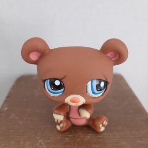 Littlest Pet Shop LPS Brown Bear #1583